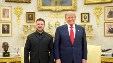 Trump dice que las reuniones en la Casa Blanca con Zelenski y Netanyahu salieron bien
