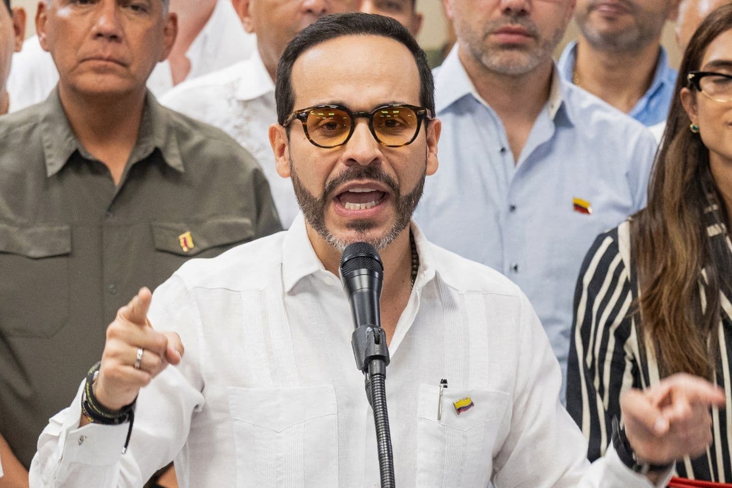 Presidente de Colombia Abelardo de la Espriella (Marco PERDOMO / AFP via Getty Images)