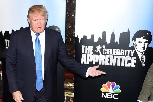 Donald Trump asiste a un evento de alfombra roja de Celebrity Apprentice en la Torre Trump de Nueva York el 3 de febrero de 2015. (Andrew H. Walker/Getty Images)