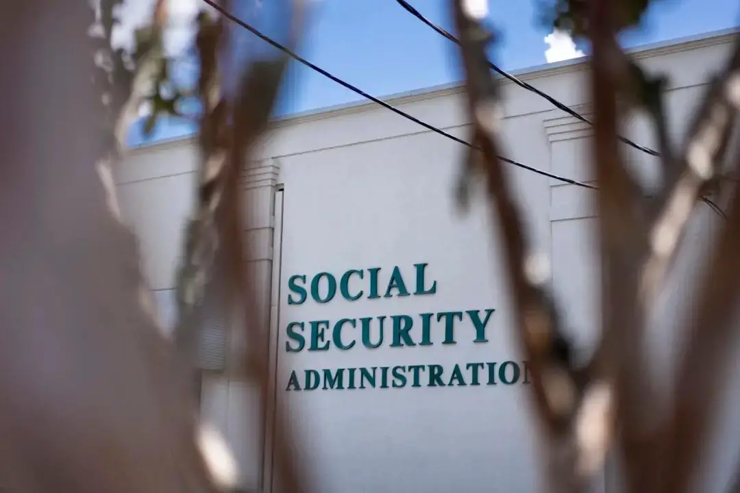 El edificio de oficinas de la Administración de la Seguridad Social en Waycross, Georgia, el 28 de agosto de 2024. (Madalina Vasiliu/The Epoch Times)
