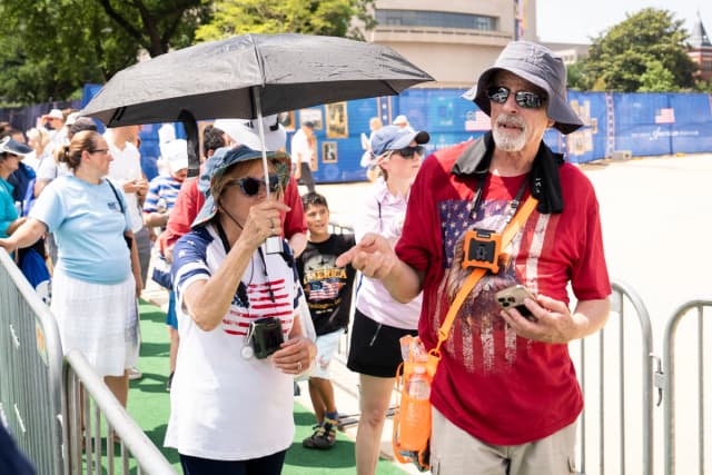 La Gran Feria Estatal Estadounidense en Washington, el 2 de julio de 2026. (Madalina Kilroy/The Epoch Times)