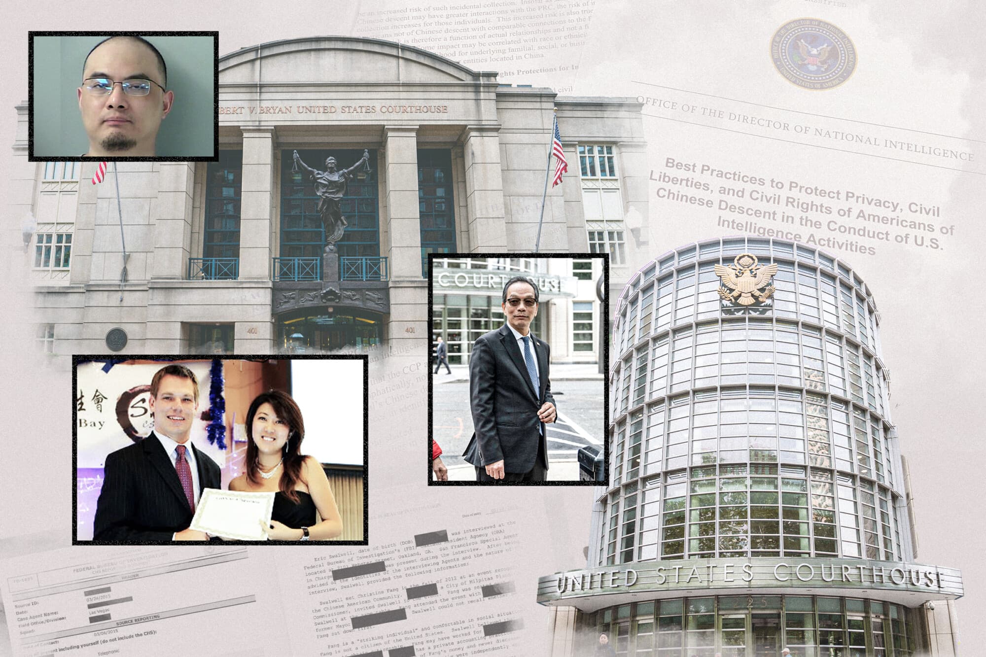 Ilustración de The Epoch Times, Getty Images, Captura de pantalla/Redes sociales, Samira Bouaou/The Epoch Times, Cortesía de la cárcel del condado de Butler.
