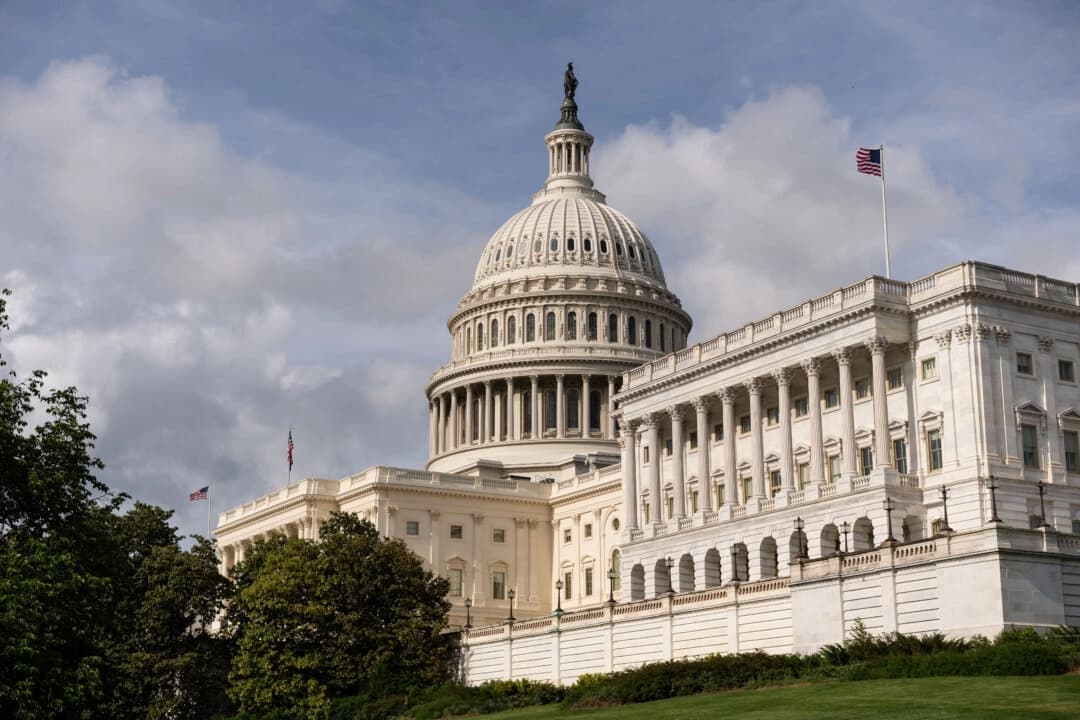 El edificio del Capitolio de Estados Unidos en Washington, el 5 de mayo de 2025. (Madalina Vasiliu/The Epoch Times)