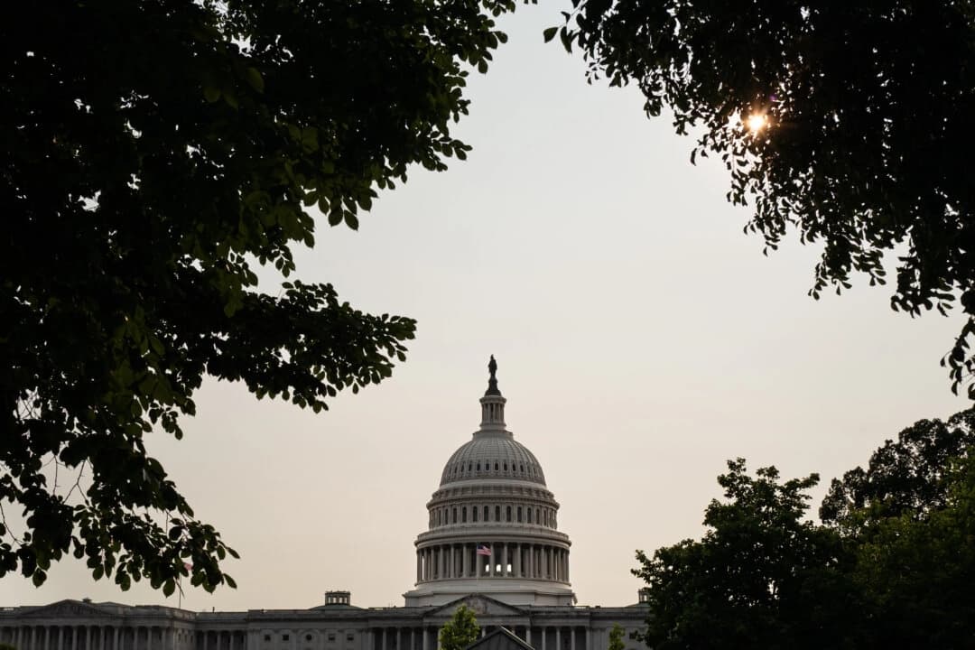 El edificio del Capitolio de Estados Unidos en Washington el 3 de junio de 2025. (Madalina Vasiliu/The Epoch Times)