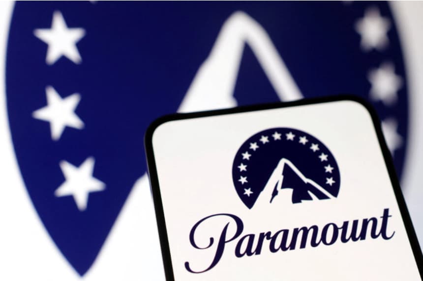 El logotipo de Paramount Global, en esta ilustración. Skydance planea fusionarse con Paramount para formar una compañía llamada New Paramount. Dado Ruvic/Ilustración/Reuters