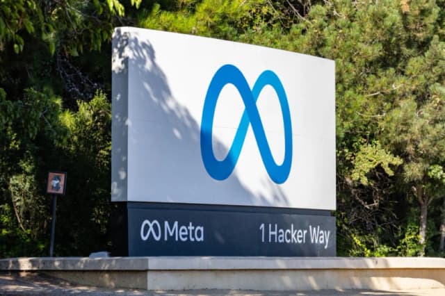 Las oficinas de Meta en Menlo Park, California, el 31 de julio de 2025. (John Fredricks/The Epoch Times)