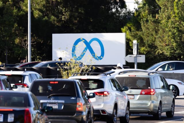 Las oficinas de Meta en Menlo Park, California, el 31 de julio de 2025. (John Fredricks/The Epoch Times)