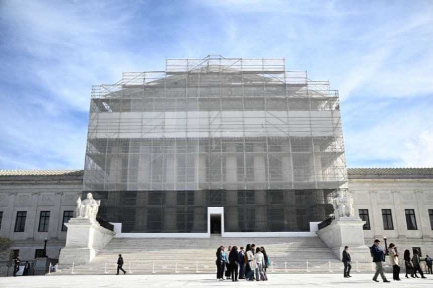 La Corte Suprema de Estados Unidos en Washington D. C. el 4 de noviembre de 2025. (Foto de MANDEL NGAN/AFP a través de Getty Images)