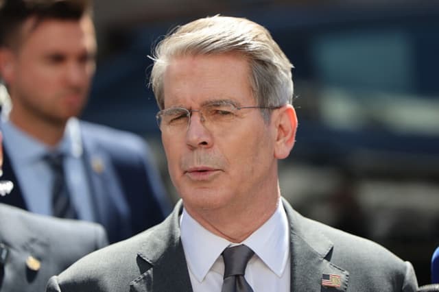 El secretario del Tesoro de EE. UU., Scott Bessent. (THOMAS COEX/AFP a través de Getty Images)