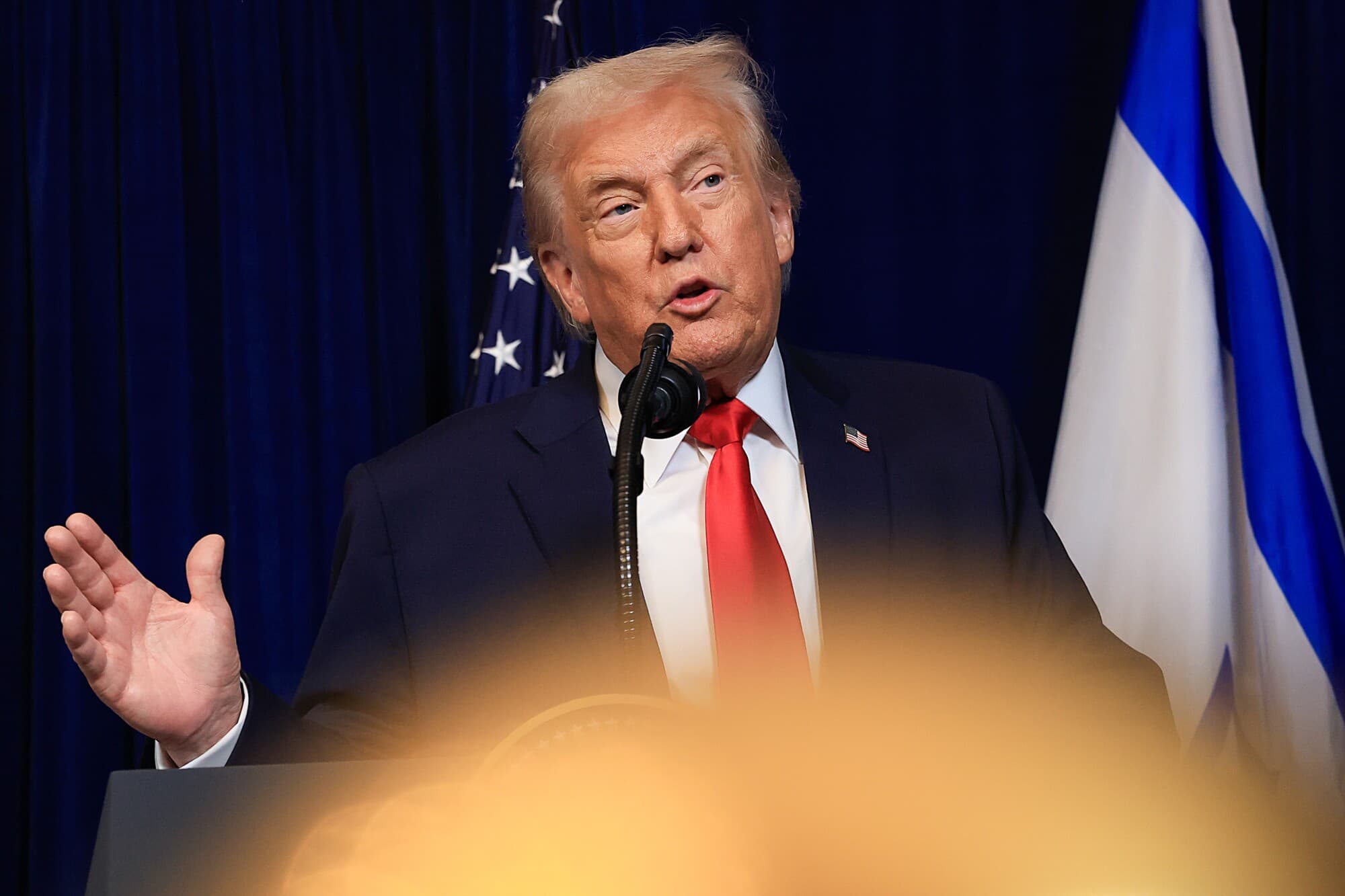 Presidente de los Estados Unidos, Donald Trump. (Foto de Anna Moneymaker/Getty Images).