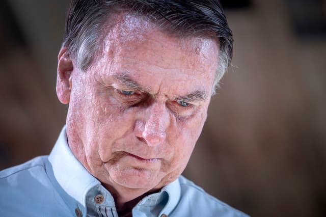 Fotografía de archivo del expresidente brasileño Jair Bolsonaro durante un evento en Orlando (EFE/ Cristobal Herrera-ulashkevich / ARCHIVO)