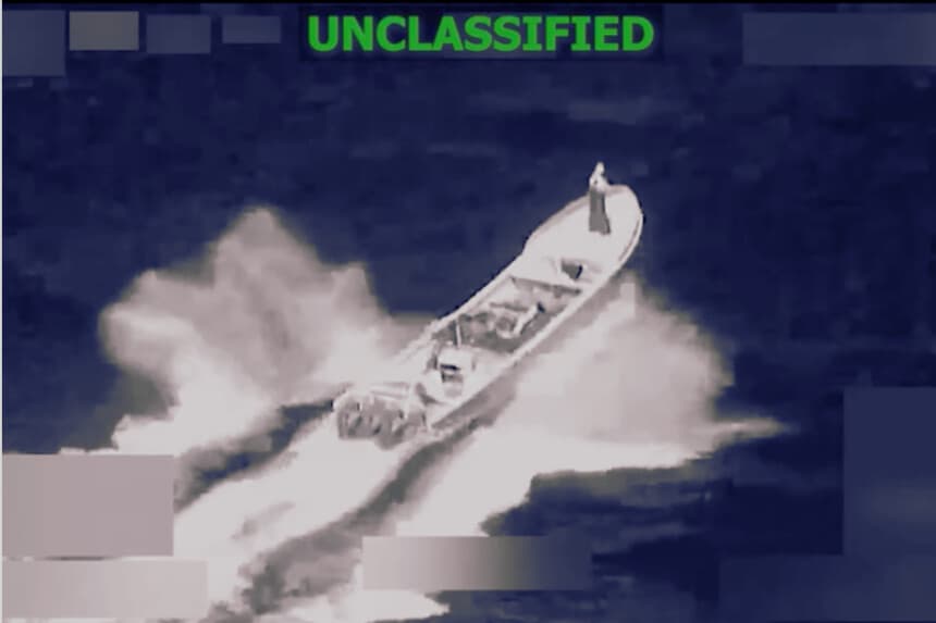 EE. UU. ataca otra narco embarcación en el Pacífico oriental, mueren dos personas