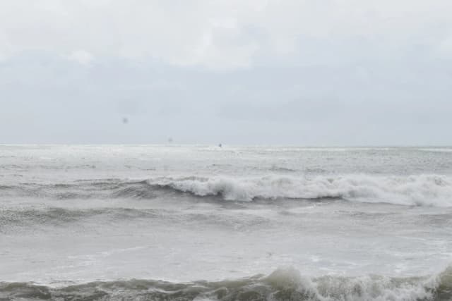 Austin Appleby nadó 4 kilómetros para salvar a su familia, que quedó varada en el mar.( Crystal-Rose Jones/The Epoch Times)