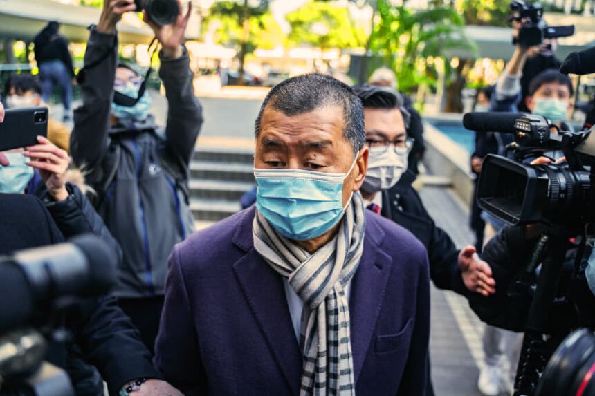 Sentencian el lunes a Jimmy Lai, exmagnate de medios de Hong Kong