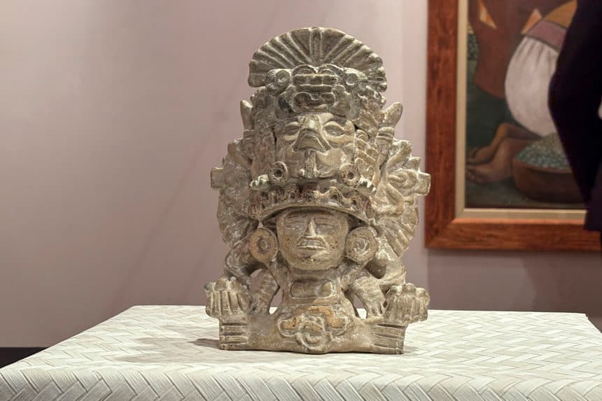 Portugal repatría a México tres objetos precolombinos de alto valor cultural