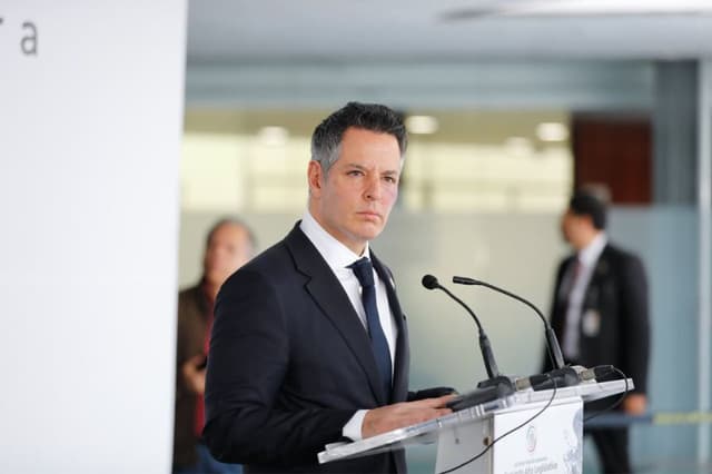 El senador Alejandro Murat Hinojosa. (Cortesía: Senado de la República)