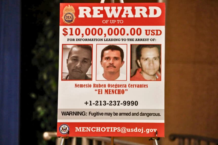 EE.UU. ayudó a México en redada que acabó con la vida de “El Mencho”, confirma la Casa Blanca