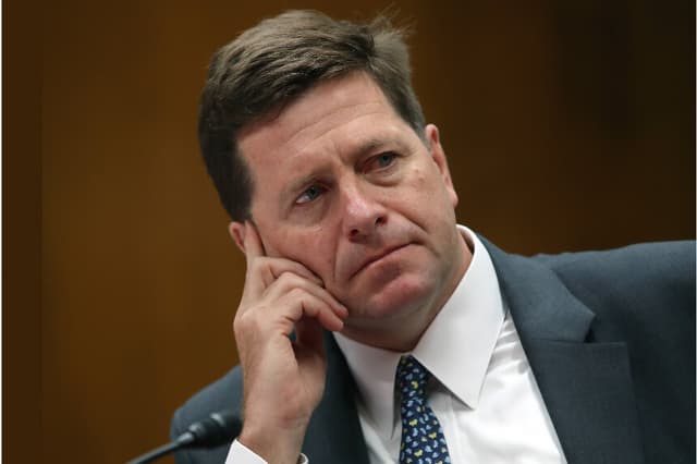 Jay Clayton, en el Capitolio el 8 de mayo de 2019 en Washington, D.C. (Mark Wilson/Getty Images)