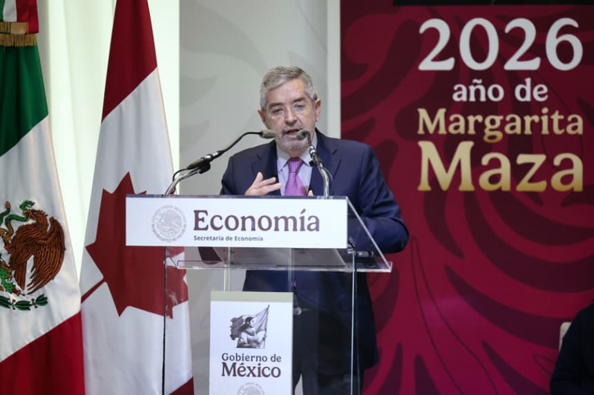 El canciller de México, Juan Ramón de la Fuente, habla durante una rueda de prensa en Ciudad de México. Imagen de archivo. (EFE/José Méndez)