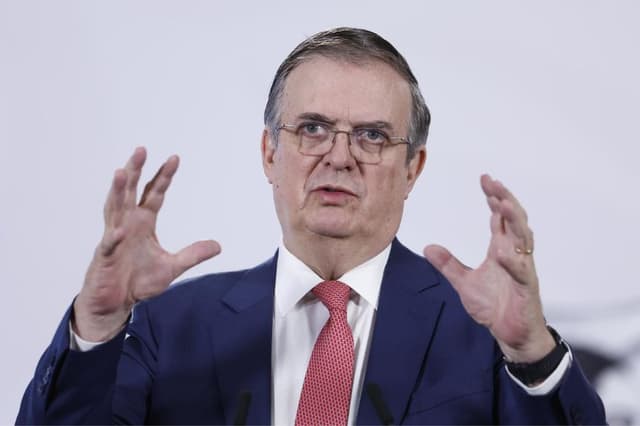 El secretario de Economía, Marcelo Ebrard. Imagen de archivo. (EFE/ Sáshenka Gutiérrez)