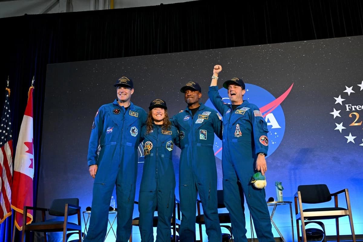 Misión cumplida: Los astronautas de Artemis II regresan a casa en Houston