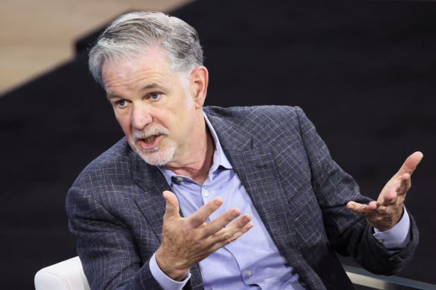 Presidente de Netflix, Reed Hastings, deja la presidencia tras casi 30 años