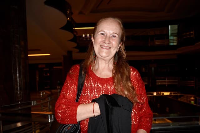 La Sra. Graciela Sarachu Venzi, vicepresidenta del Consejo Argentino de Danza y exbailarina, asiste a la función de Shen Yun en el Teatro Ópera de Buenos Aires, Argentina, el 16 de abril de 2026. (Sally Sun/The Epoch Times)