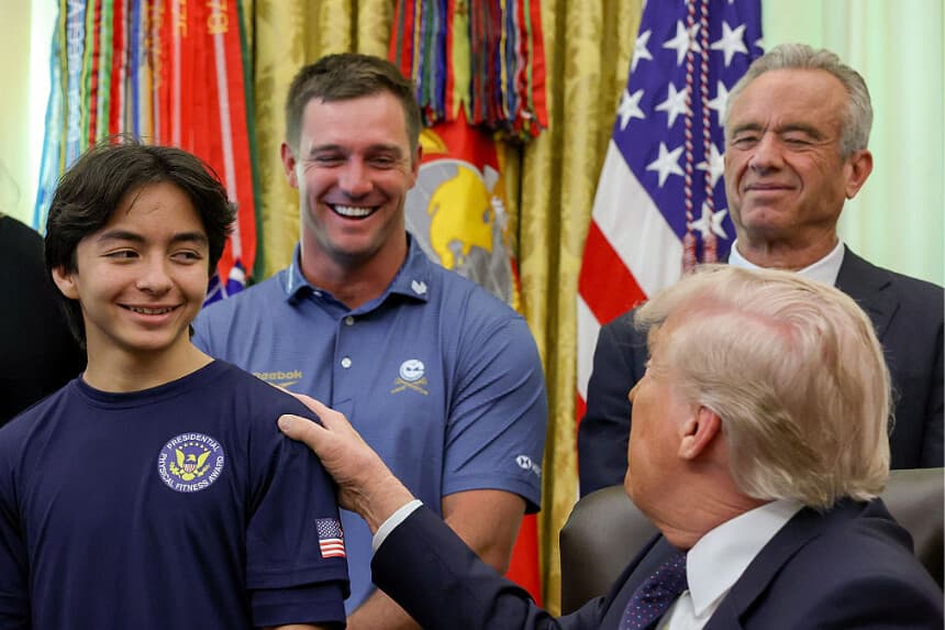 Trump restaura el Premio Presidencial de Aptitud Física en las escuelas de EE. UU.