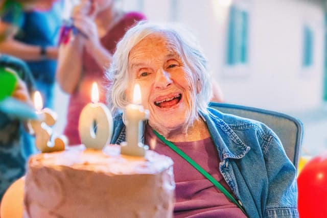 El secreto para llegar a los 100 años. (Jeremy Poland/Getty Images).