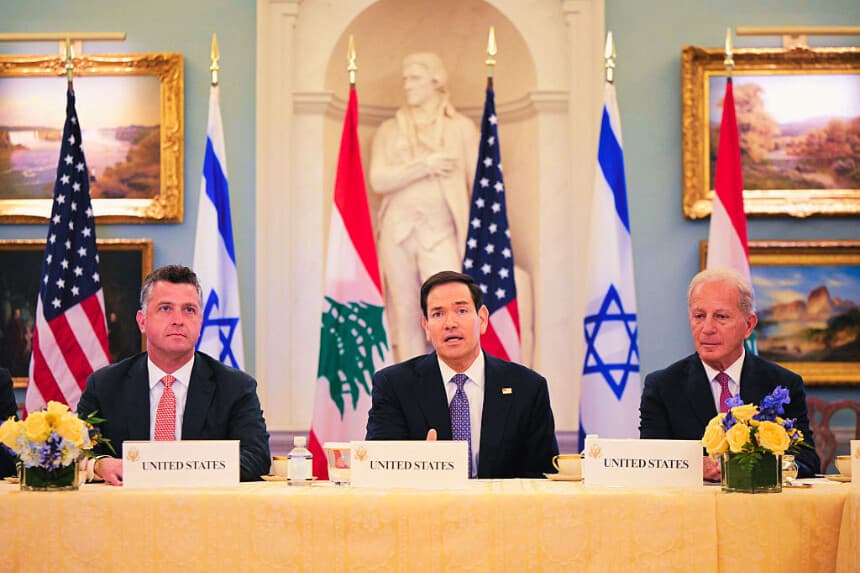 Israel y Líbano retomarán diálogos de paz con apoyo de EE. UU.