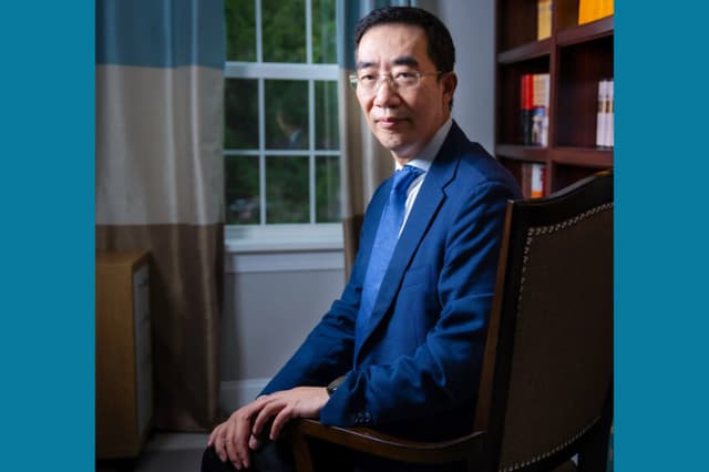 Zhang Tianliang, investigador principal del Instituto Consilium y profesor del Fei Tian College, en Cuddebackville, Nueva York, el 10 de mayo de 2026. (Samira Bouaou/The Epoch Times).