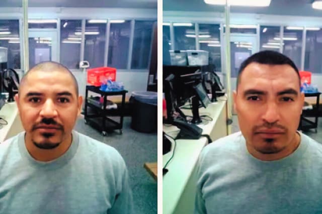 Fotografías difundidas por la Oficina de Aduanas y Protección Fronteriza de los Estados Unidos (CBP, en inglés) que muestra a los hermanos mexicanos Raudel Carrillo-Padilla (i) e Iván Carrillo-Padilla, quienes fueron arrestados durante una operación en el área de San Diego, CA, EE.UU. (EFE/CBP)