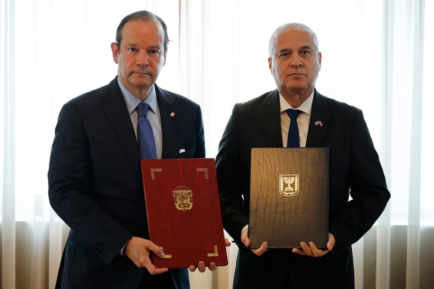 Panamá e Israel firman acuerdo para fortalecer la cooperación bilateral en proyectos estratégicos