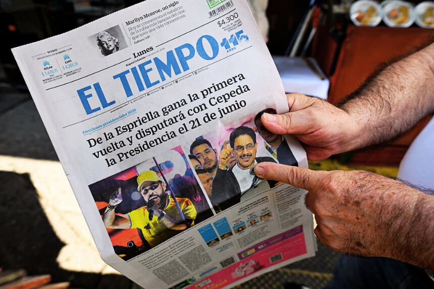 De la Espriella logra una contundente victoria entre los colombianos migrantes