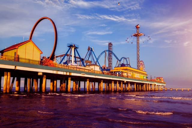 Muelle de la Isla de Galveston, TX. (ITrace Hudson/ Pexels)