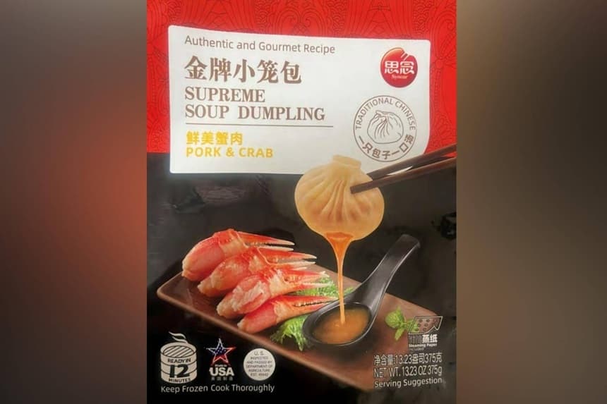 Retiran del mercado productos congelados de cerdo y cangrejo