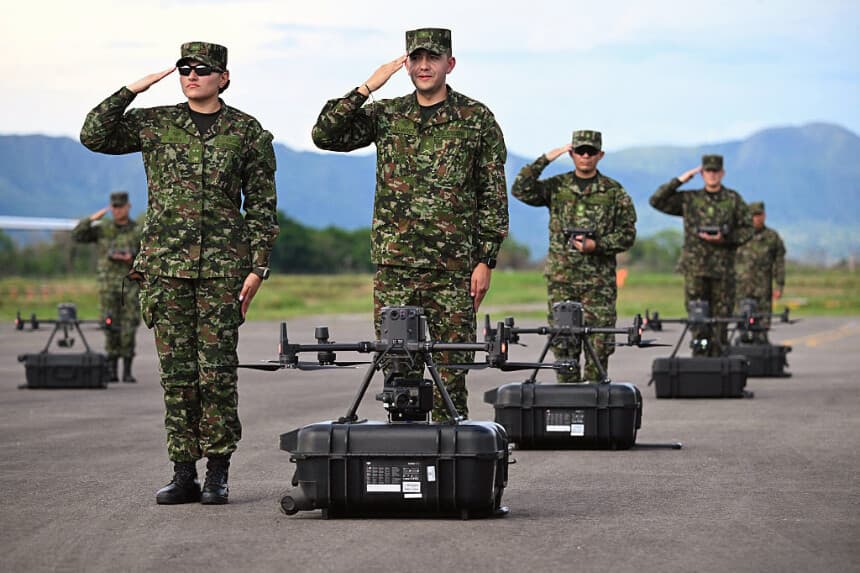 La guerra con drones alcanza a Colombia y deja a civiles entre las víctimas