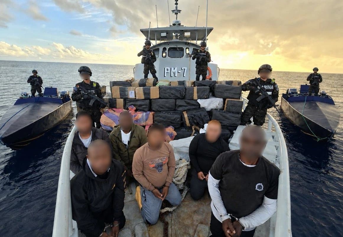 EE. UU., con Colombia, Costa Rica y Panamá, incauta más de 9 toneladas de cocaína en el mar