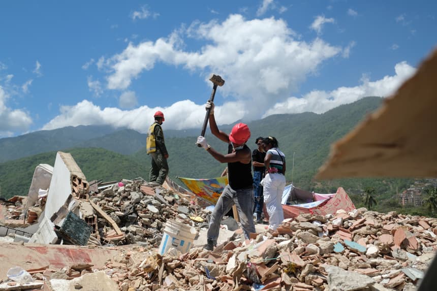 La respuesta humanitaria por los sismos centra el encuentro entre Caracas y Naciones Unidas