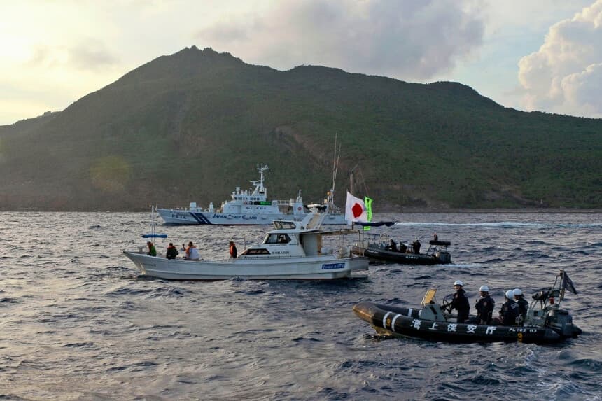 China y Japón se enfrentan cerca de las islas Senkaku, en medio de tensiones en la Primera Cadena de Islas