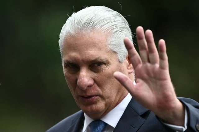 Imagen ilustrativa: Presidente de Cuba Miguel Díaz Canel. (CCARL DE SOUZA/AFP via Getty Images)