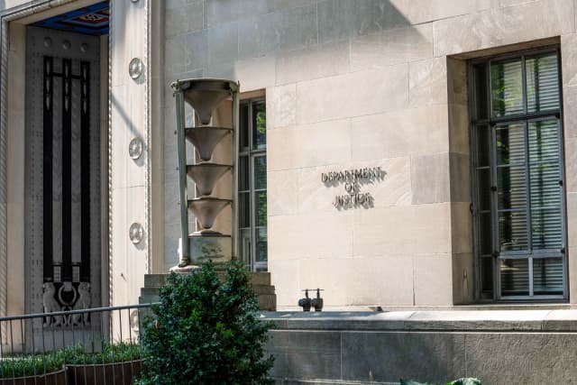 El Departamento de Justicia en Washington, el 29 de julio de 2024. (Madalina Vasiliu/The Epoch Times)