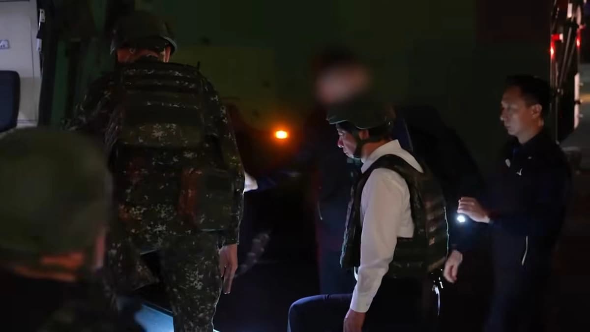 Presidente de Taiwán participa por primera vez en simulacro de emergencia en búnker