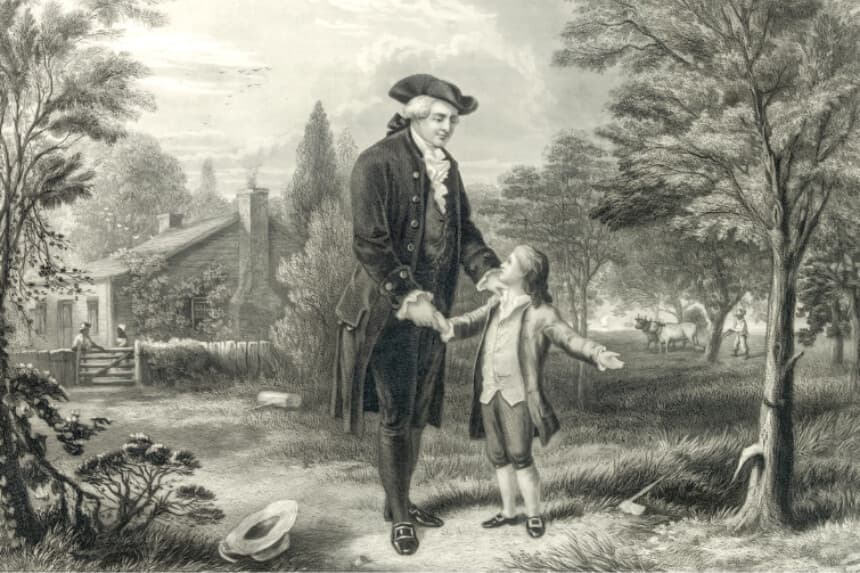 La moraleja de "No puedo mentir" de George Washington