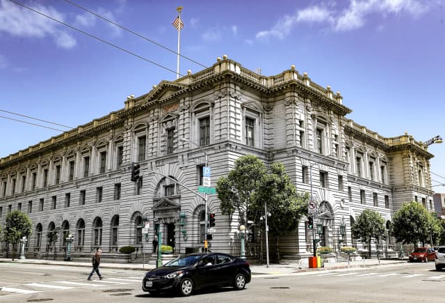 La Corte de Apelaciones del Noveno Circuito de los Estados Unidos en San Francisco, California, el 12 de junio de 2017. (Justin Sullivan/Getty Images)