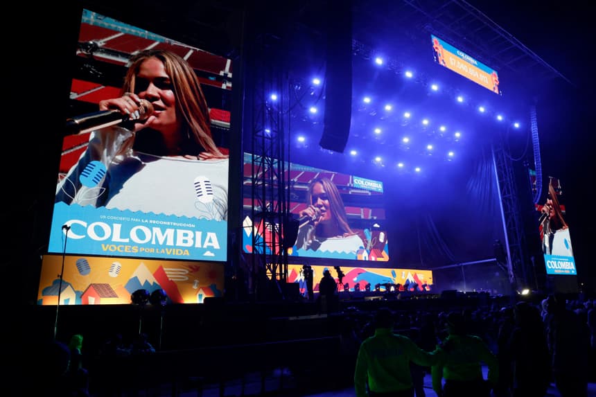 Karol G, Yatra y Bosé protagonizan concierto solidario por las víctimas del sismo de Colombia