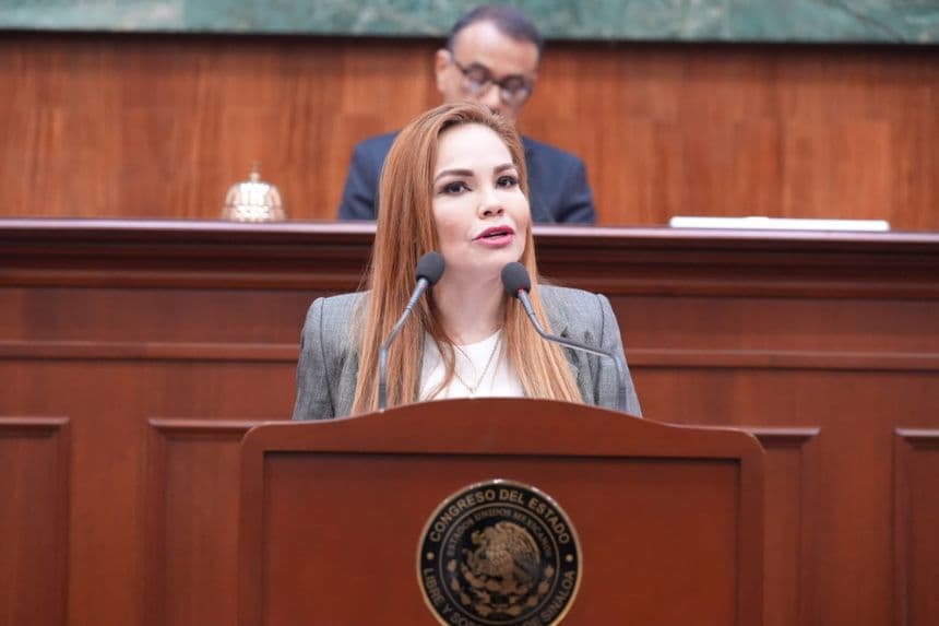 Diputada del Congreso local de Sinaloa, Paola Gárate. (Cortesía: Paola Gárate)