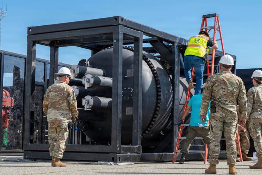 Ejército selecciona primeras 5 bases de EE. UU. para recibir microreactores nucleares