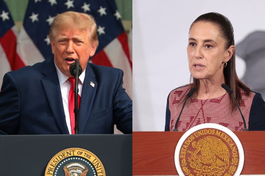 Sheinbaum responde a exigencias de Trump de detener y enjuiciar a funcionarios vinculados a cárteles