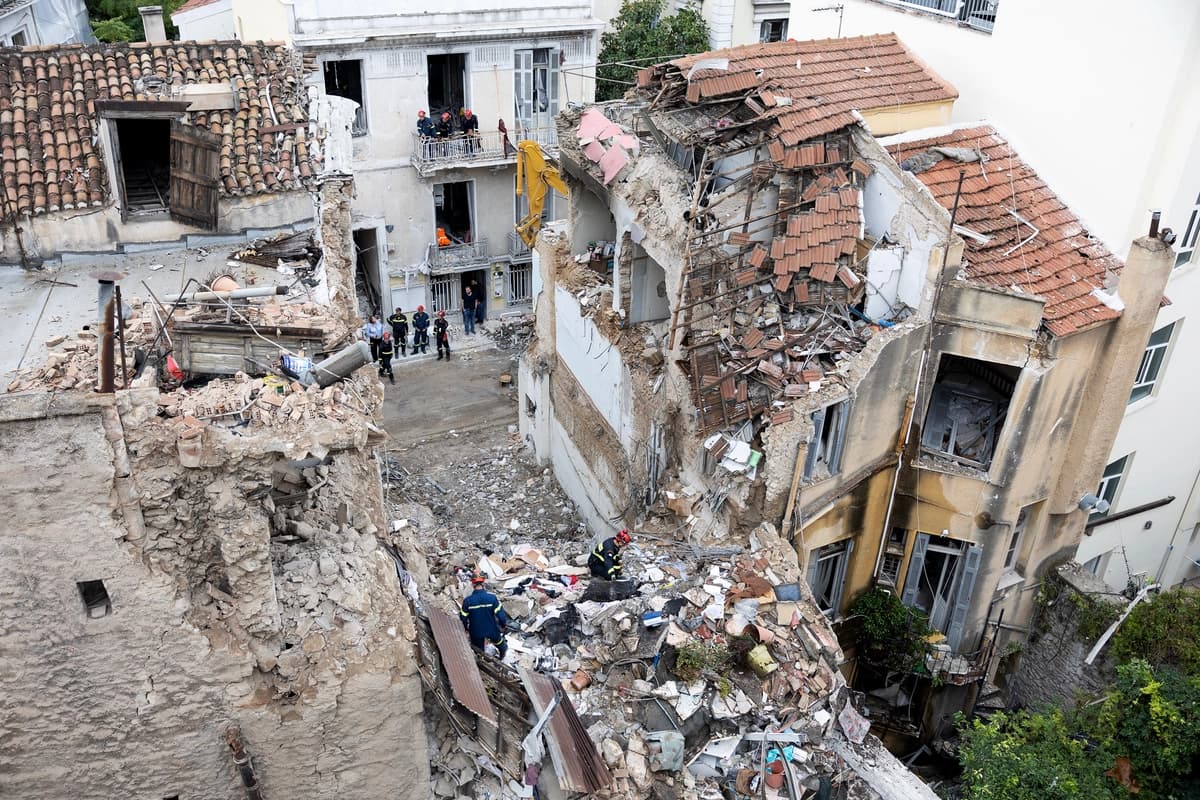 El colapso de un edificio en Atenas deja seis muertos, incluidos cuatro ciudadanos de EE. UU.